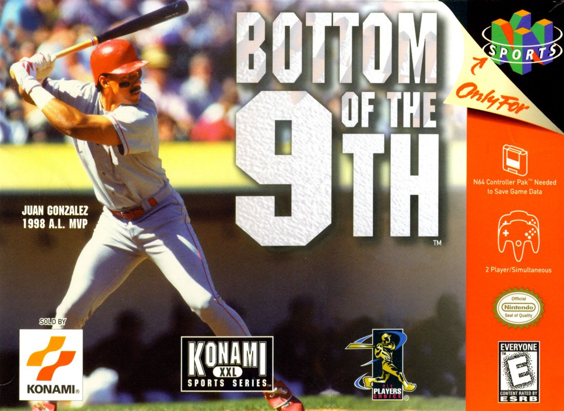Bottom of the 9th box art for Nintendo 64